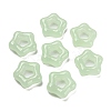 Glass Imitation Jade Beads GLAA-Q097-01-1