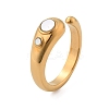 304 Stainless Steel Cuff Rings RJEW-Q011-04G-B-2