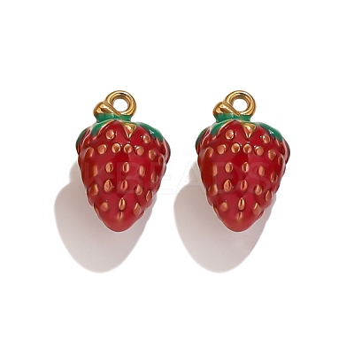 304 Stainless Steel Enamel Charms LS-STAS-P402-02D-01-1