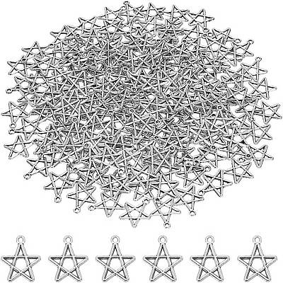 150Pcs Tibetan Style Zinc Alloy Pendants FIND-HY0004-19AS-1