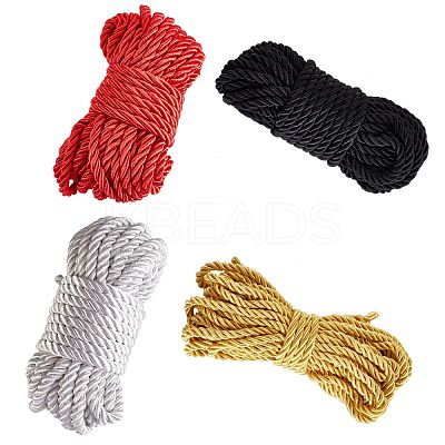 4 Bundles 4 Colors Jute Cord OCOR-SZ0001-06-1