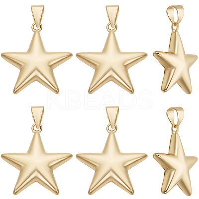 10Pcs Rack Plating Brass Pendants KK-BBC0016-12-1