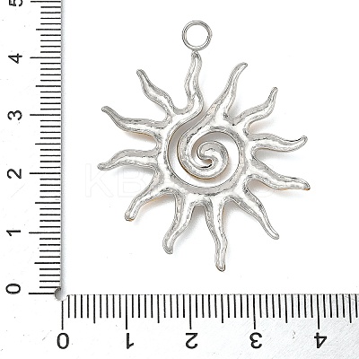 304 Stainless Steel Pendants LS-STAS-I357-01GP-1