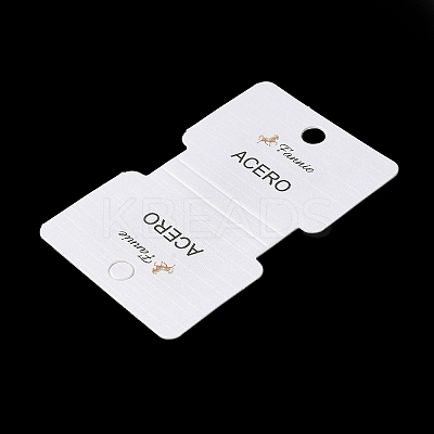 Fold Over Paper Jewelry Display Cards CDIS-M005-25-1