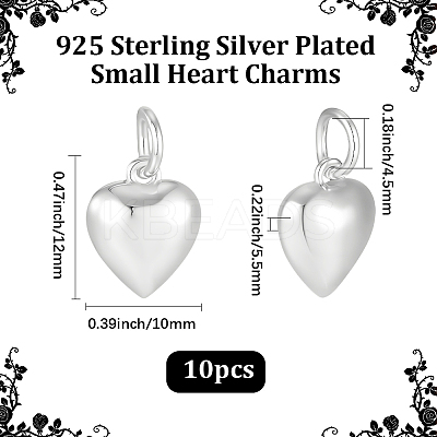 10Pcs Rack Plating Brass Pendants KK-BBC0025-53-1