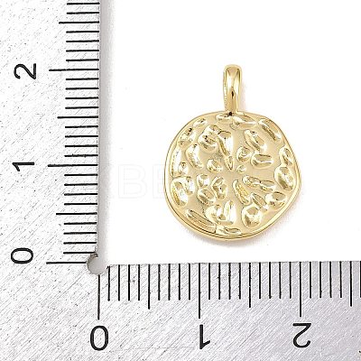 Brass Enamel Pendants KK-P339-12G-03-1
