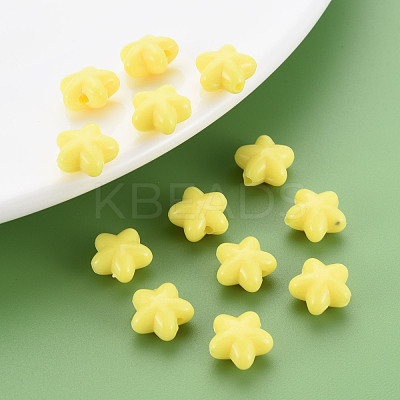 Opaque Acrylic Beads MACR-S373-26-A07-1
