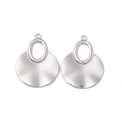Non-Tarnish 304 Stainless Steel Big Pendants STAS-B031-34P-1