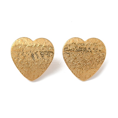 304 Stainless Steel Stud Earrings Findings EJEW-R151-01G-01-1