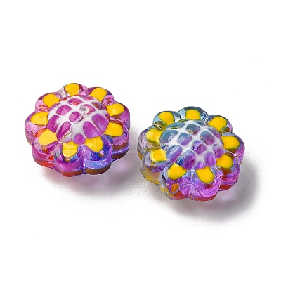 Glass Enamel Beads GLAA-C038-02K-1