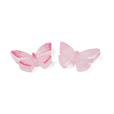 Translucent Printed Resin Cabochons LS-CRES-N021-107D-1