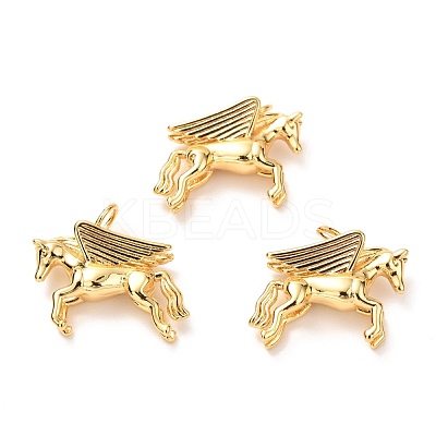 Brass Charms KK-G399-28-1