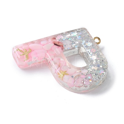 Resin Pendants RESI-B029-01P-P-1