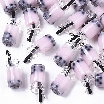 Glass Bottle Pendants LS-CRES-N017-03F-1