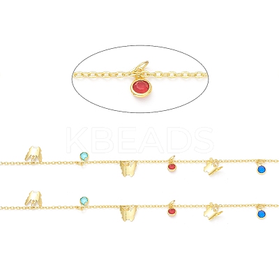 Handmade Brass Beaded Chains CHC-XCP0001-13-1