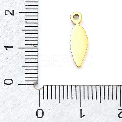 Ion Plating(IP) 304 Stainless Steel Pendants STAS-P379-05B-G-1
