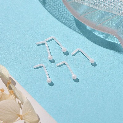 Hypoallergenic Bioceramics Zirconia Ceramic Nose Studs AJEW-Z014-02D-1