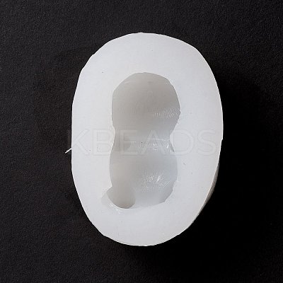 Sleeping Cat Food Grade Silicone Molds DIY-M031-34-1