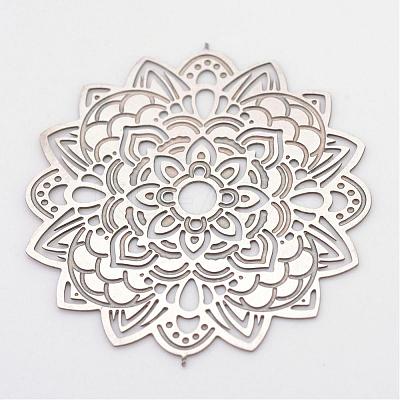 304 Stainless Steel Filigree Joiners STAS-S044-053-1