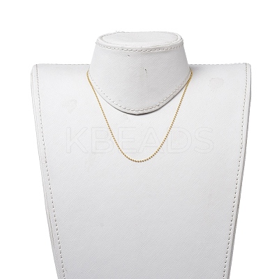 Brass Ball Chains Necklace Making NJEW-JN02838-01-1