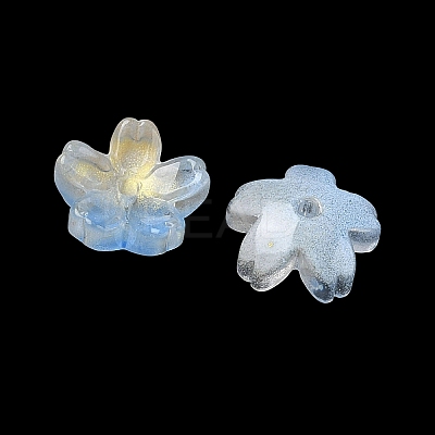 Dyed & Heated Glass Bead Caps GLAA-Z019-03L-1
