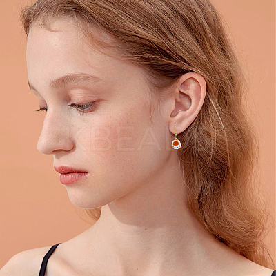30Pcs 6 Colors Transparent Glass Pendants FIND-FH0006-67-1