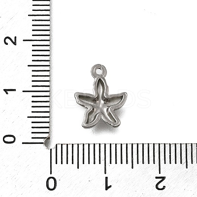 304 Stainless Steel Charms STAS-C119-24D-P-1
