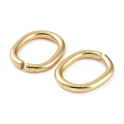 201 Stainless Steel Open Jump Rings STAS-M008-01G-1