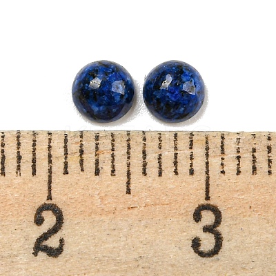 Natural Lapis Lazuli Dyed Cabochons G-H309-03-51-1