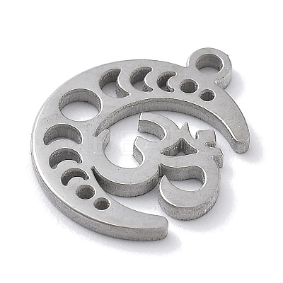 Anti-Tarnish 304 Stainless Steel Pendants LS-STAS-R003-03P-02-1