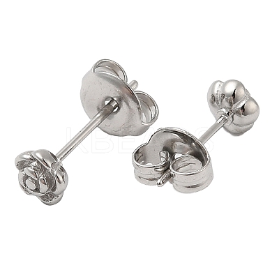 Non-Tarnish 304 Stainless Steel Stud Earrings EJEW-Z022-10P-1