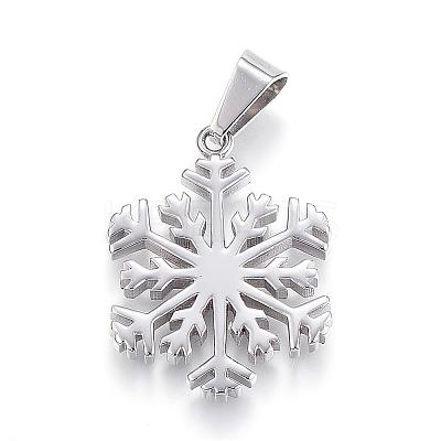 Tarnish Resistant 304 Stainless Steel Pendants STAS-G126-10P-1