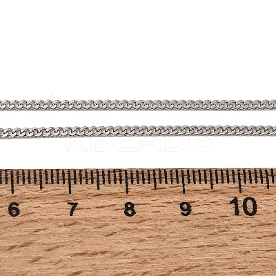 12Pcs 2MM 304 Stainless Steel Twisted Chain Necklaces for Men Women NJEW-H093-17P-03-1