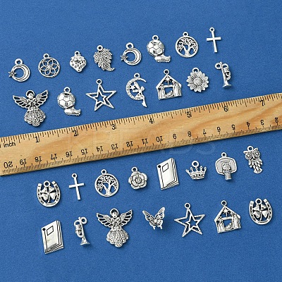 20 Styles Tibetan Style Alloy Pendants FIND-FS0002-72-1