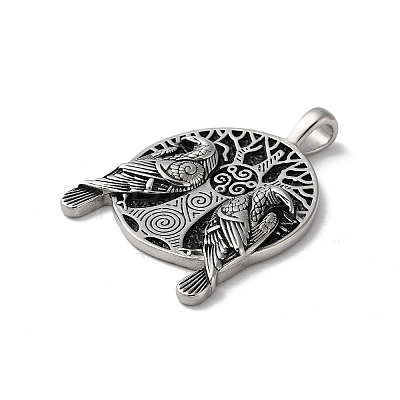 Viking 304 Stainless Steel Big Pendants X-STAS-L223-09AS-1