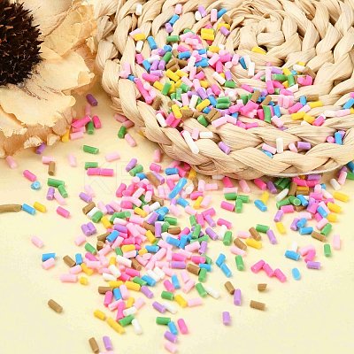 Handmade Polymer Clay Sprinkle Beads CLAY-Q242-07A-1