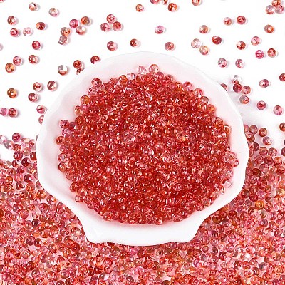 6/0 Gradient Color Glass Seed Beads SEED-N007-36G-1