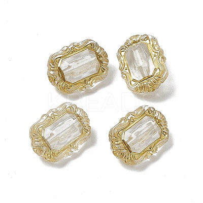 Transparent Acrylic Beads LS-X-OACR-H019-44-1