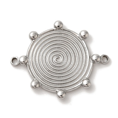304 Stainless Steel Connector Charms STAS-C110-15P-1