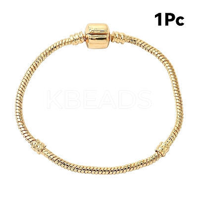 1Pc Brass European Style Bracelets For Jewelry Making MAK-YW0001-21-1