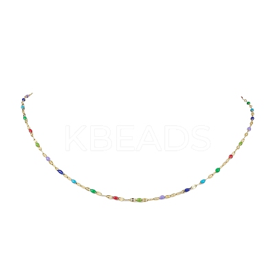 304 Stainless Steel Chain Necklaces NJEW-JN05043-1