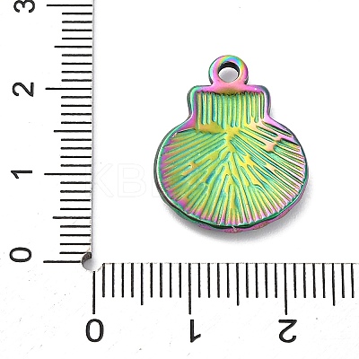 Ion Plating(IP) 304 Stainless Steel Pendants STAS-E182-15M-1