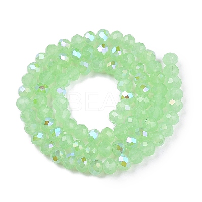 Electroplate Glass Beads Strands EGLA-A044-J6mm-L01-1