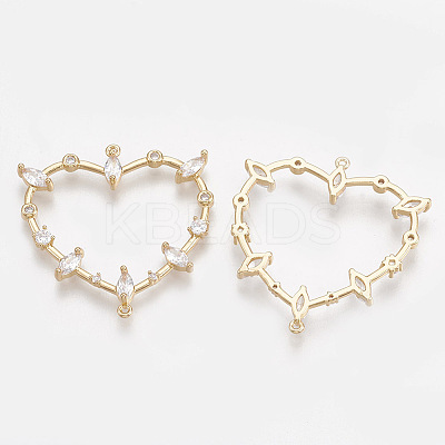 Cubic Zirconia Links KK-S348-083-1