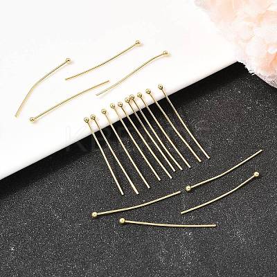 SHEGRACE Brass Ball Head Pins XGR0087G-29G-1