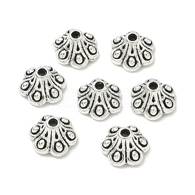 Tibetan Style Bell Filigree Bead Caps LS-X-TIBE-A23845-AS-FF-1