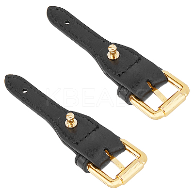 Imitation Leather & Alloy Undamaged Adjustable Bag Roller Buckles FIND-WH0126-162-1