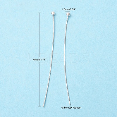 Brass Ball Head Pins RP0.5X45mm-S-1