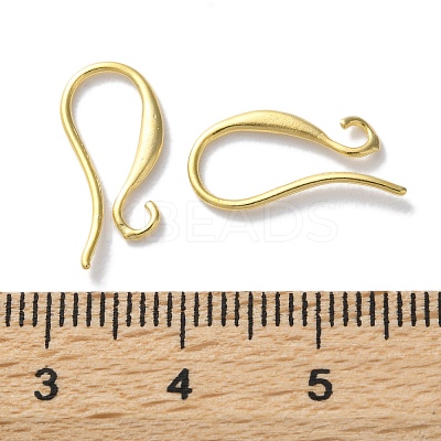 Brass Earring Hooks KK-F880-19G-1