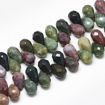 Natural Indian Agate Beads Strands G-S357-C02-03-1